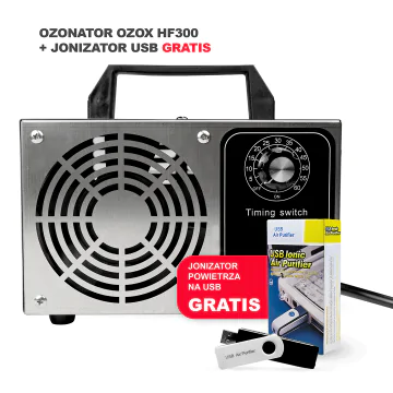 Generator ozonu OZOX HF300 ozonator+timer 28g/h PL