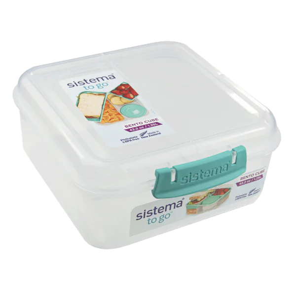 Sistema lunchbox pojemnik Bento Cube To Go 1250 ml + BIDON Aquator 600 ml