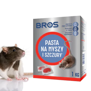 BROS - Pasta trutka na myszy i szczury 1 kg