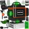 Poziomica Laserowa 4D Laser Krzyżowy 16 linii Płaszczyznowa 360° BIGSTREN